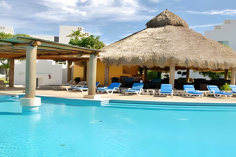 Habitacion Doble en Planta Baja con Alberca